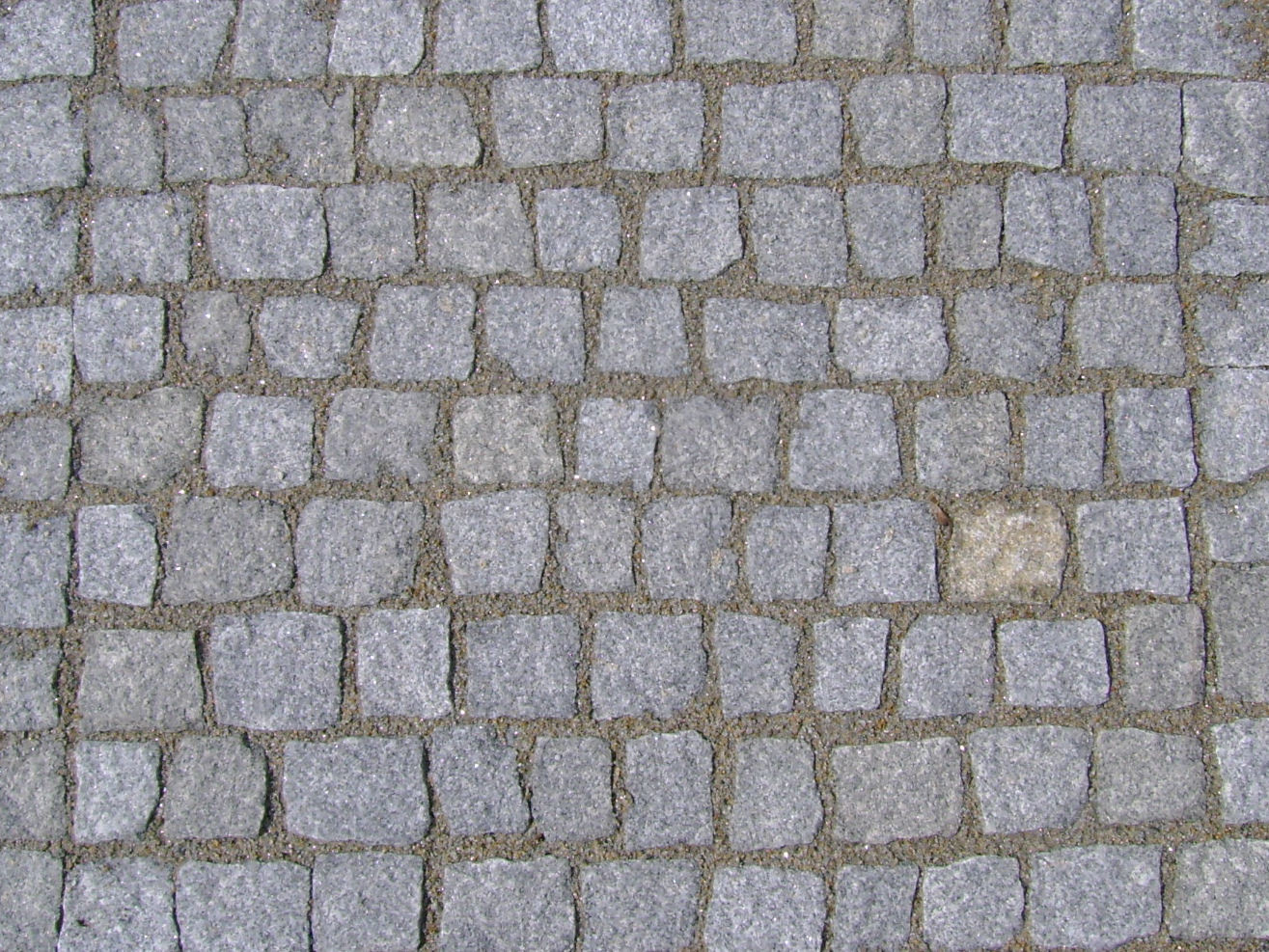 Mosaikpflaster 4/6 cm, F1, T2, Granit
